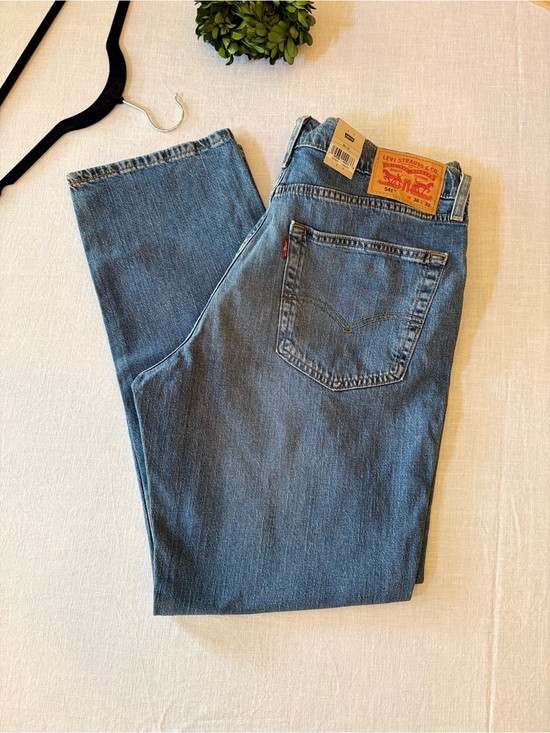 Levi's Other - Levi's 541 Relaxed Straight Leg Men’s Jeans in Light Blue Denim 36W 32L